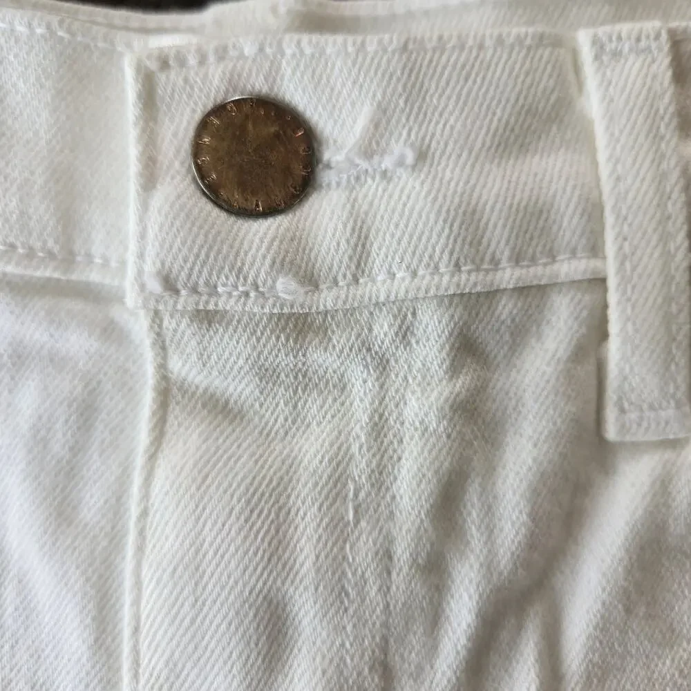 L'Agence Ryland Cutoff Denim Shorts Size 25 NWOT